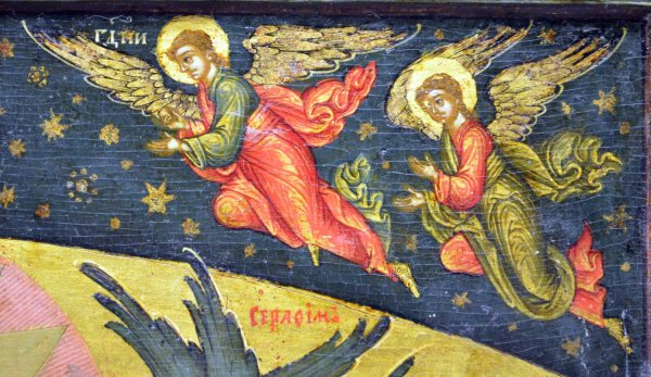 Ангел Господень икона Византия