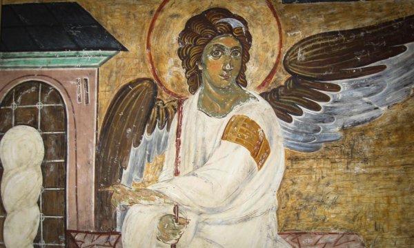 Никейские ангелы фреска