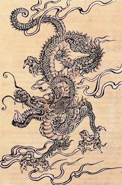Рисунки древние драконов