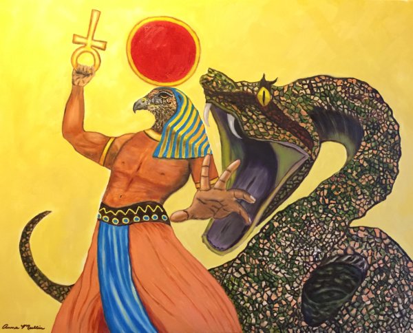Египетский Бог тьмы Апоп