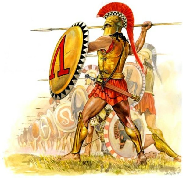 Армия древней Греции гоплит