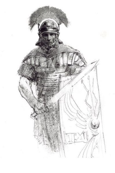Римский Центурион рисунок