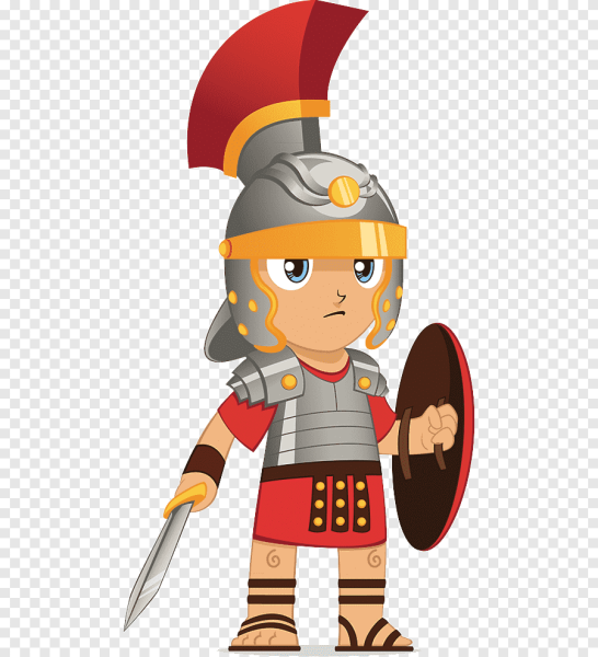 Римский легионер мультяшный