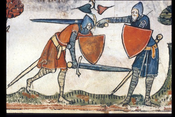 Средневековые турниры рыцарей миниатюры