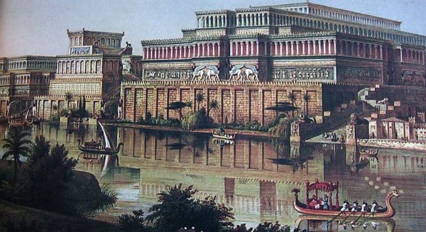 Царский дворец в Ассирии
