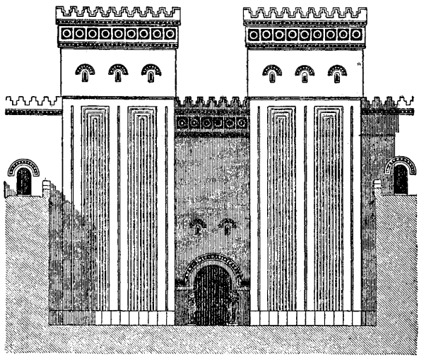 Месопотамия дворец Саргона