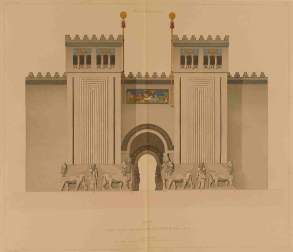 Ворота дворца царя Саргона
