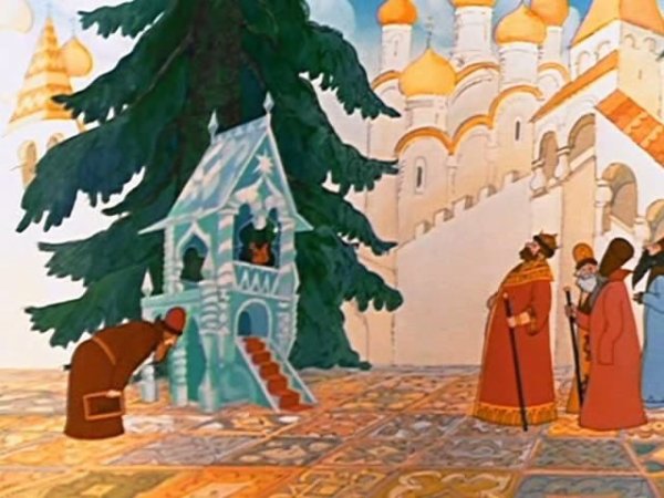 Сказка о царе Салтане иллюстрации к сказке белка