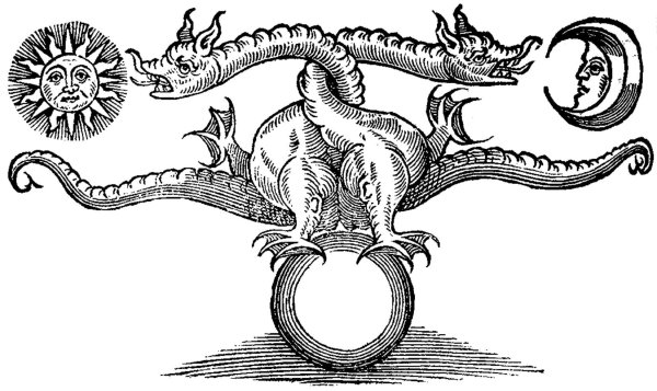 Рисунки двуглавый дракон
