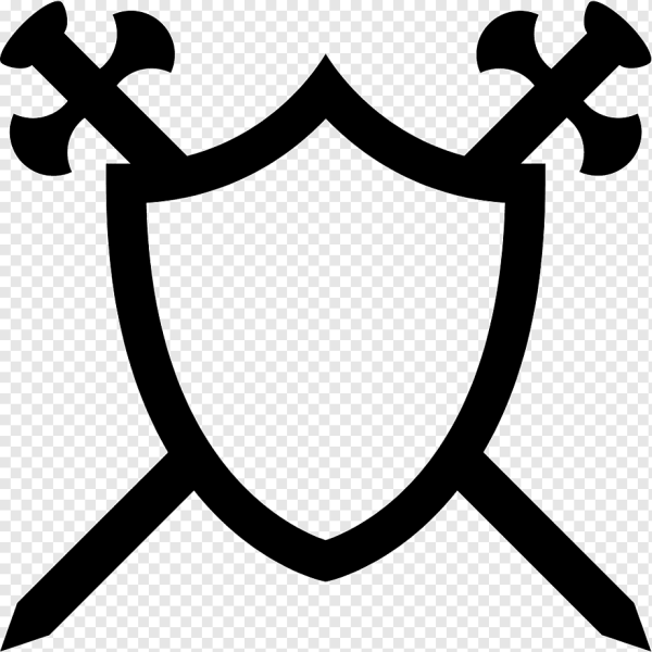 Рыцарский знак на щите