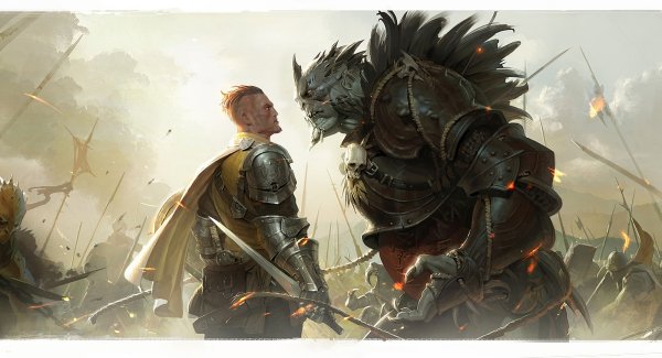 Fantasy Battles воин