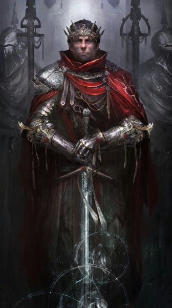 Рыцарь в черных доспехах Король Артур