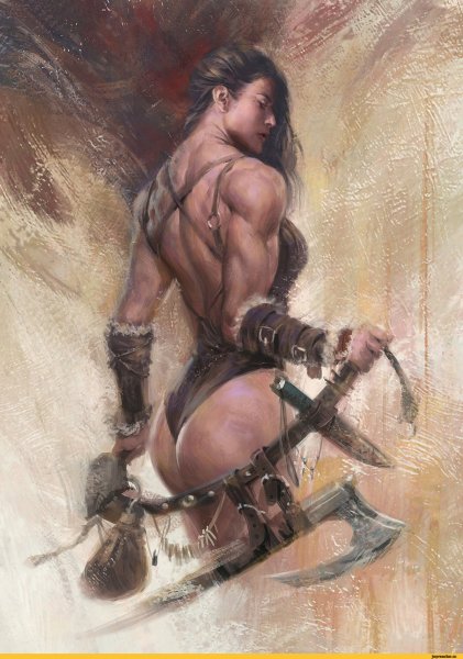 Conan the Barbarian Art женщина