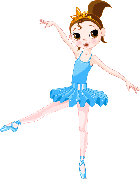 Балерина мультяшная