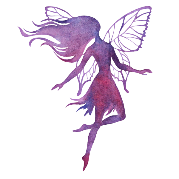 Рисунки фиолетовая фея