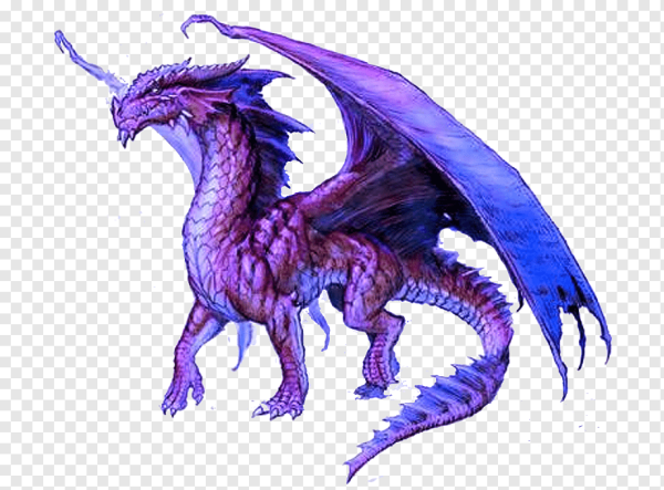 Сиреневый дракон