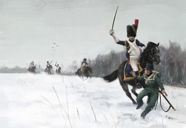Французские конные гренадеры 1812