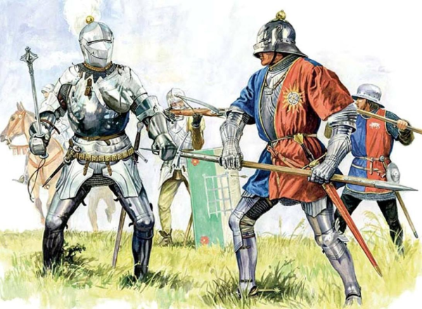 Доспехи 15 века Европа швейцарская пехота