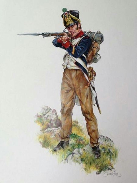 Пехота французской армии 1812