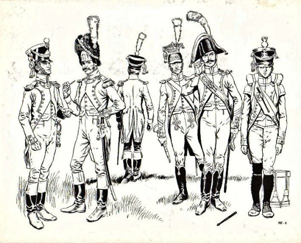 Французская пехота наполеоновских войн