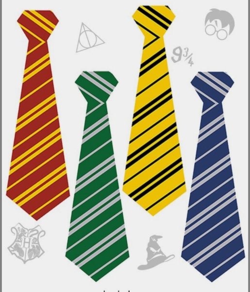Рисунки галстук гарри поттера
