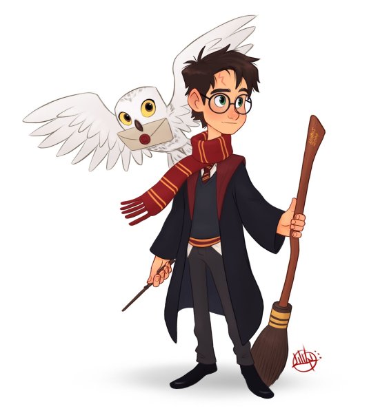 Гарри Поттер персонажи иллюстрации