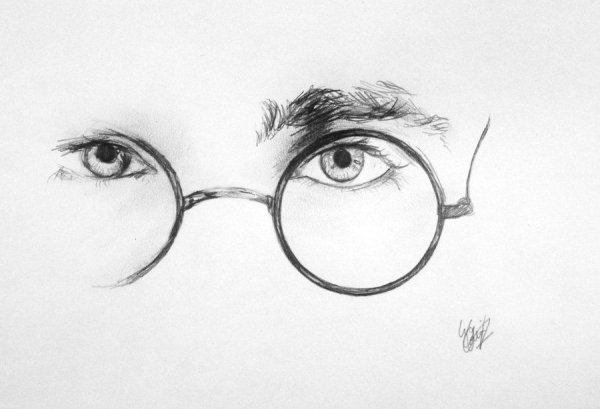 Гарри Поттер рисунки для срисовки