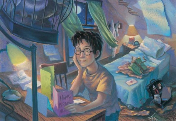 Гарри Поттер и узник Азкабана иллюстрации к книге Мэри Грандпре