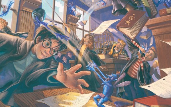 Иллюстрации Мэри Грандпре к Гарри Поттеру