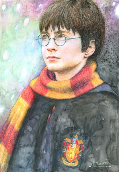 Гарри Поттер и философский камень арт Гарри