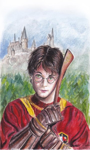 Гарри Поттер и философский камень рисунок