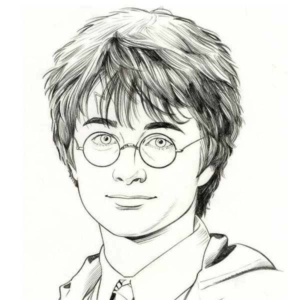 Гарри Поттер рисунки для срисовки