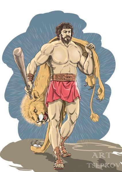 Геркулес Бог древней Греции