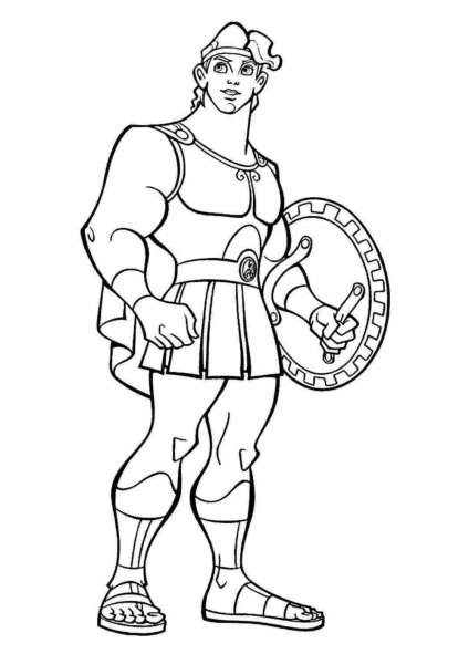 Геракл древнегреческий герой