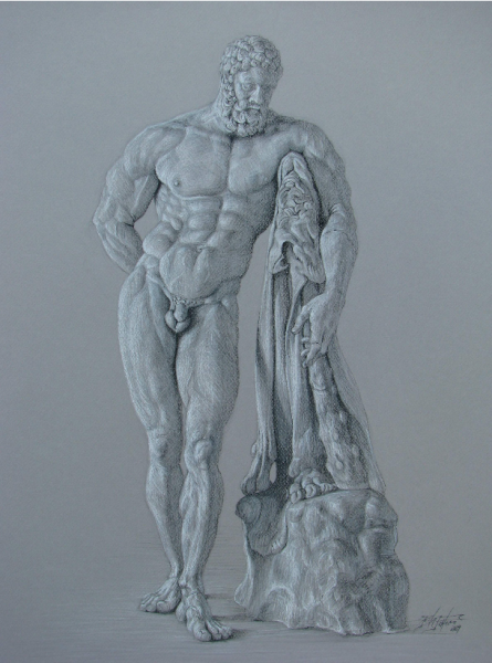 Геркулес Фарнезский скульптура