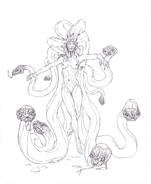 Георотатор тифон – медуза Горгона