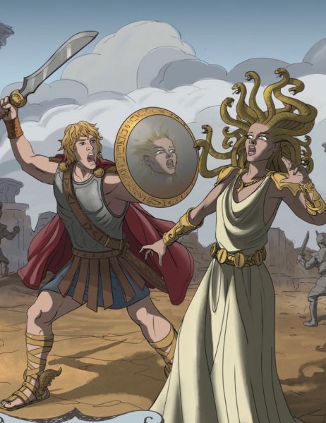 Персей и медуза Горгона