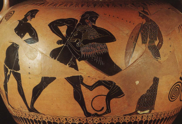 Геракл древнегреческая вазопись