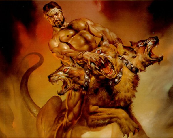 Рисунки геракл против льва