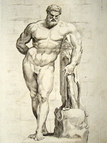 Геракл Фарнезский мышцы