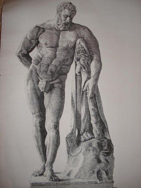 Геракл Фарнезский скульптура
