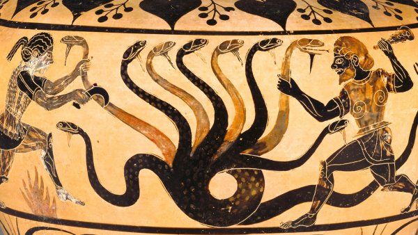 Лернейская гидра древняя Греция
