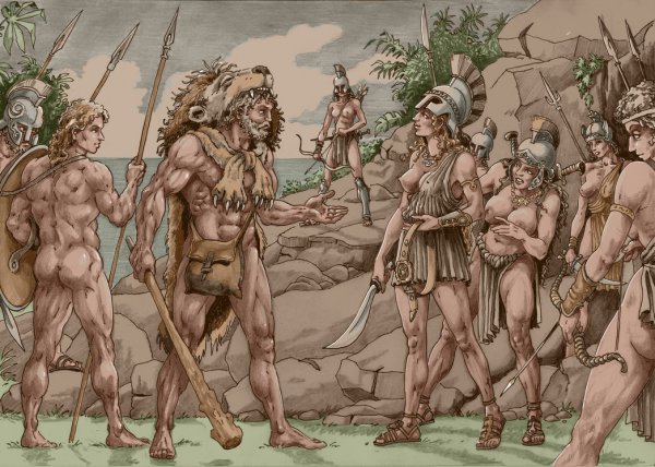 Геракл и амазонки