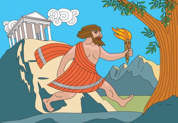 Прометей Бог древней Греции
