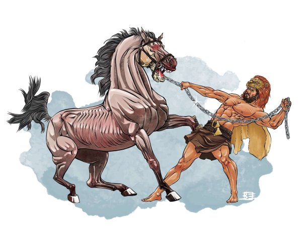 Восьмой подвиг: кони Диомеда