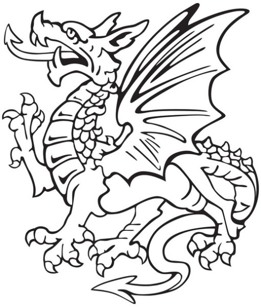 Трехглавый дракон герб