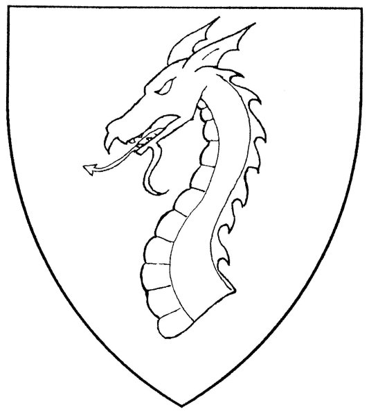 Дракон геральдический (Draco geraldicus)