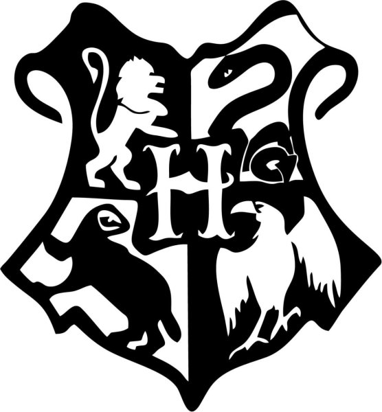 Рисунки герб хогвартса из гарри поттера