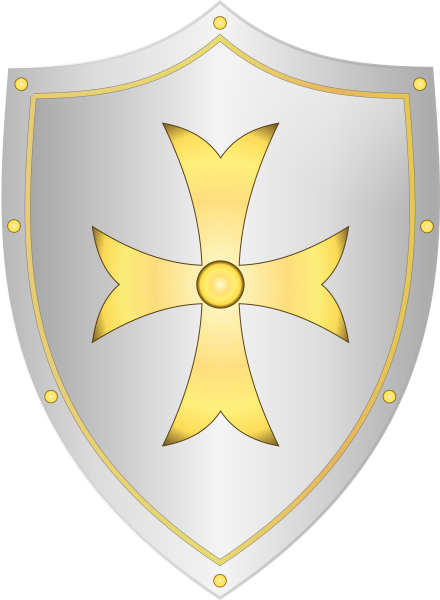 Щит средневекового рыцаря