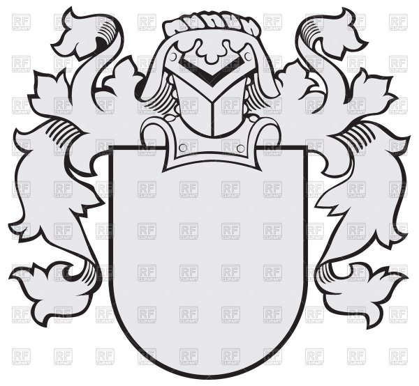 Геральдический щит на гербе